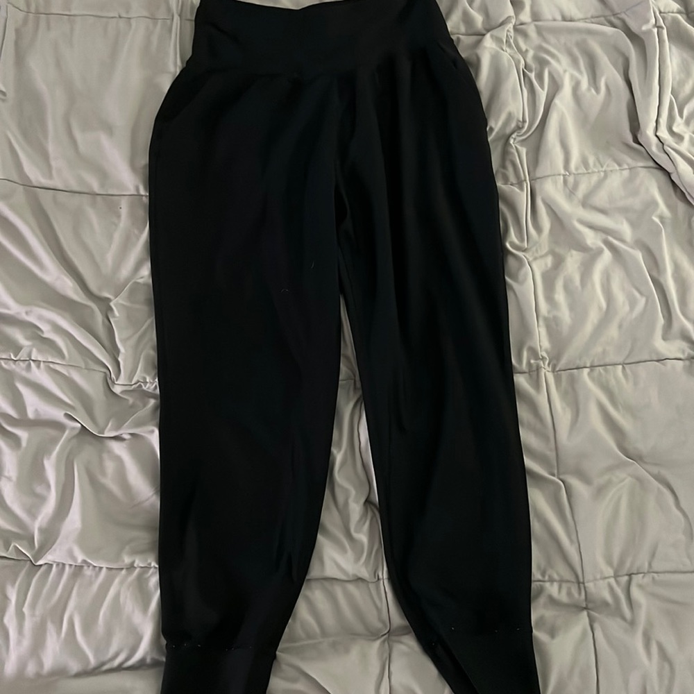 Athletic joggers.
